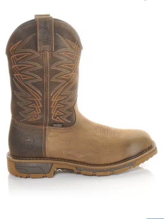 Red Wing Shoes Other - Red Wing Shoes Iris setter Men's Tan Brown Leather Western Work Boots size 9.5